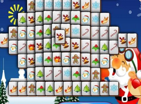 ZAGRAJ - Świąteczne Mahjong