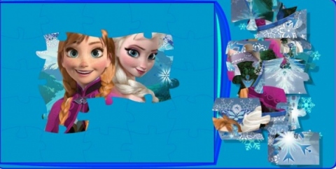 ZAGRAJ - Elsa i Anna - puzzle