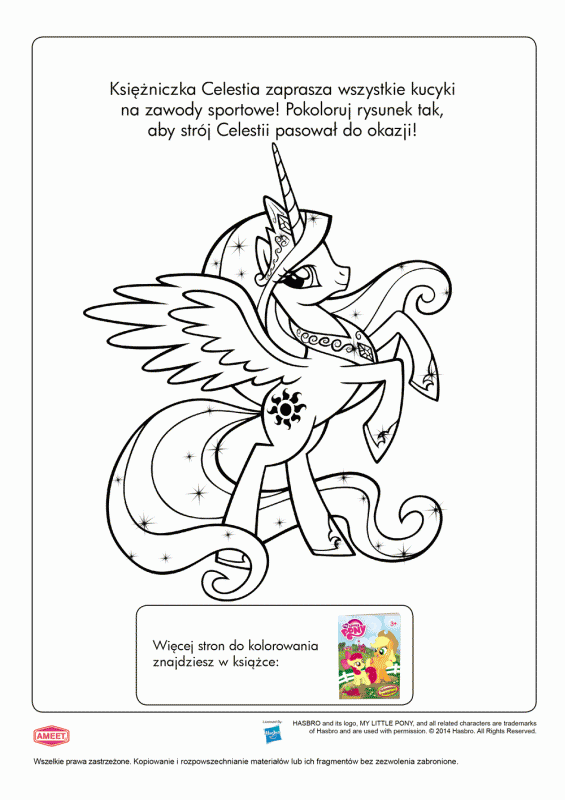 My Little Pony - Wydawnictwa Ameet - Kolorowanki, Czas Dzieci
